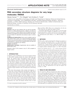 RNA secondary structure diagrams for very large molecules: RNAfdl