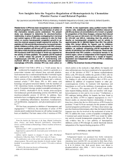 New Insights Into the Negative Regulation of
