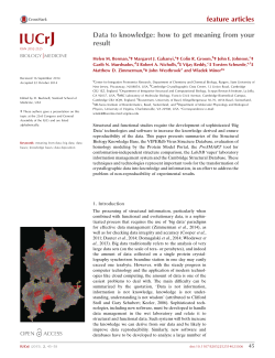 Data to knowledge: how to get meaning from your result