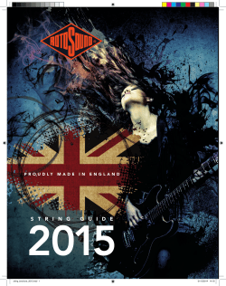 string brochure 2015