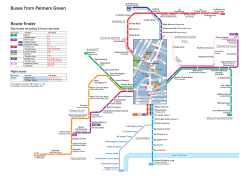 Buses from Palmers Green