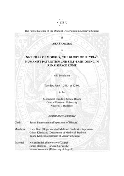Doctoral Invitation