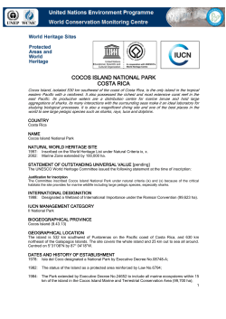 cocos island national park costa rica