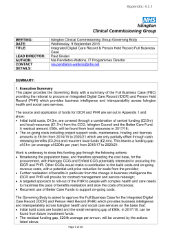 Integrated Digital Care