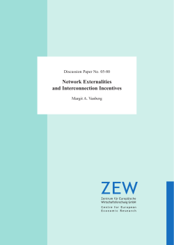 Network Externalities and Interconnection Incentives