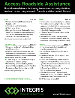 Access Roadside Assistance