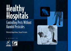 Healthy Hospitals - Beyond Pesticides