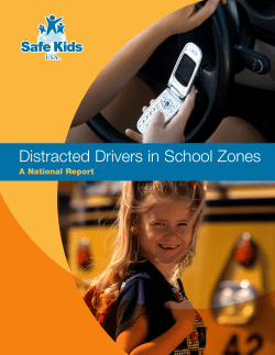Distracted Drivers in School Zones