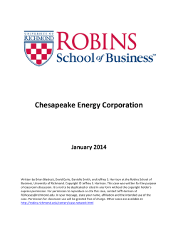 Chesapeake Energy Corporation