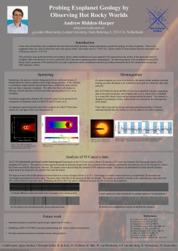 poster - Leiden Observatory