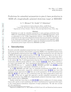 Predictions for azimuthal asymmetries in pion and kaon production