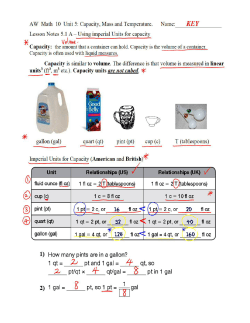 Unit 5 Notes 1 A Key
