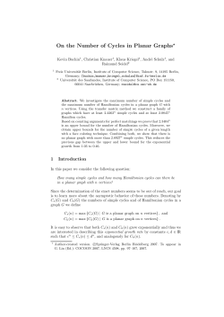 On the Number of Cycles in Planar Graphs*