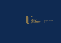 Annual Review 2014 - Ulster University