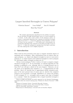 Largest Inscribed Rectangles in Convex Polygons