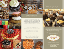 Patisserie - La Promenade