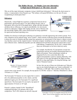 Alternative to High-Speed Helicopters
