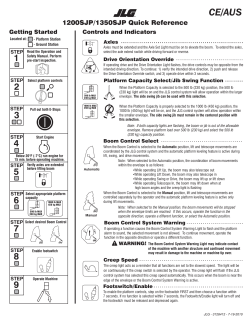 Quick Reference Manual