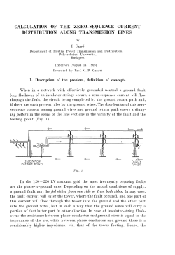 CALCULATION OF THE ZERO.SEQUENCE CURRENT