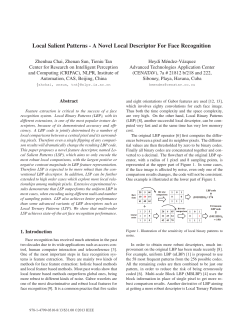Local Salient Patterns - A Novel Local Descriptor For Face