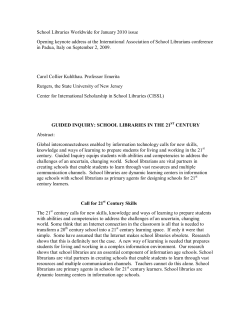 Guided Inquiry: Learning in the 21st Century