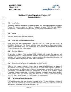 For personal use only