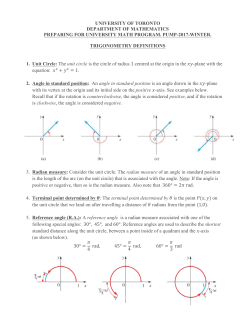 university of toronto department of mathematics preparing