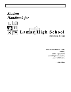 Lamar High School
