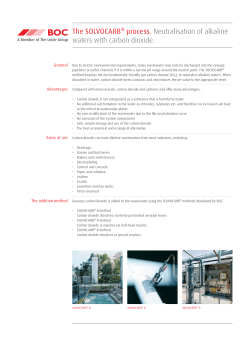 BOC Solvocarb Data Sheet