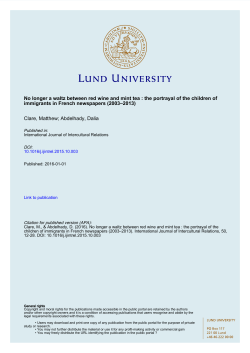 No longer a waltz between red wine and mint tea