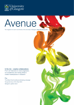 Avenue - University of Glasgow