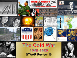 The Cold War