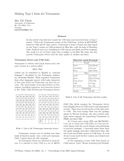 Making Type 1 fonts for Vietnamese