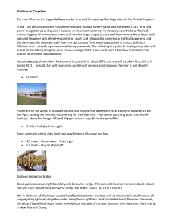 Canoeing The Wye - Clevedon Canoe Club