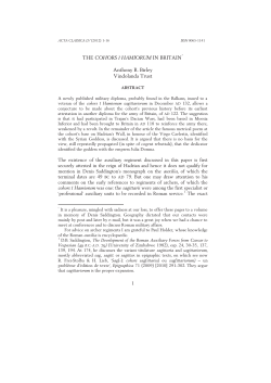 full text - Classical Association of South Africa