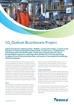 CO /Sodium Bicarbonate Project