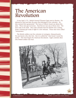 The American Revolution
