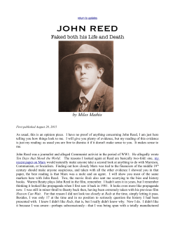 in my paper on John Reed
