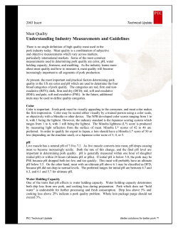 Meat Quality Insert