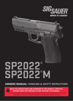 SP2022 - Sig Sauer