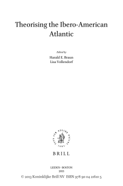 Theorising the Ibero-American Atlantic