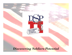 Discovering Soldiers Potential