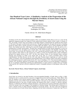 One Hundred Years Later: A Qualitative Analysis of the Progression