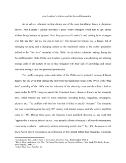 Ann Landers Talks to Teen