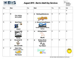 January 2008 - Brain Injury Services