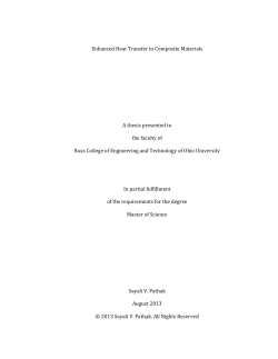 Enhanced Heat Transfer in Composite Materials