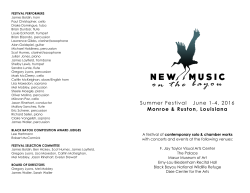 Full festival program