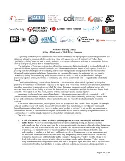 Statement - The Leadership Conference on Civil and Human Rights