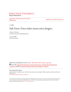 Safe Farm: Extra riders mean extra dangers