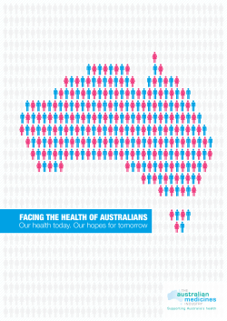 facing the health of australians